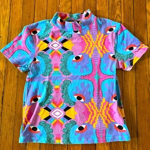 Nooworks mock neck tee